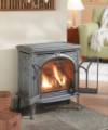 free standing ventless gas fireplace.